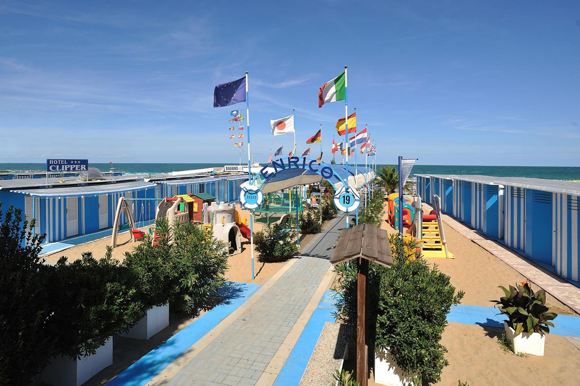 Clipper Hotel Pesaro Bagian luar foto